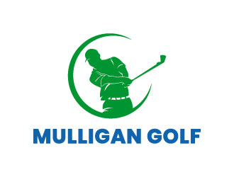 Mulligan Golf logo design by aryamaity