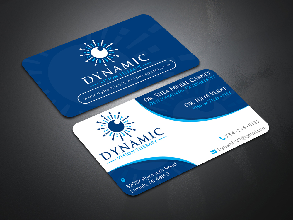 Dynamic Vision Therapy logo design by aRBy