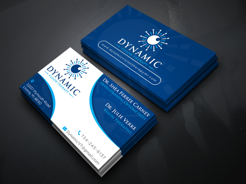 Dynamic Vision Therapy logo design by aRBy