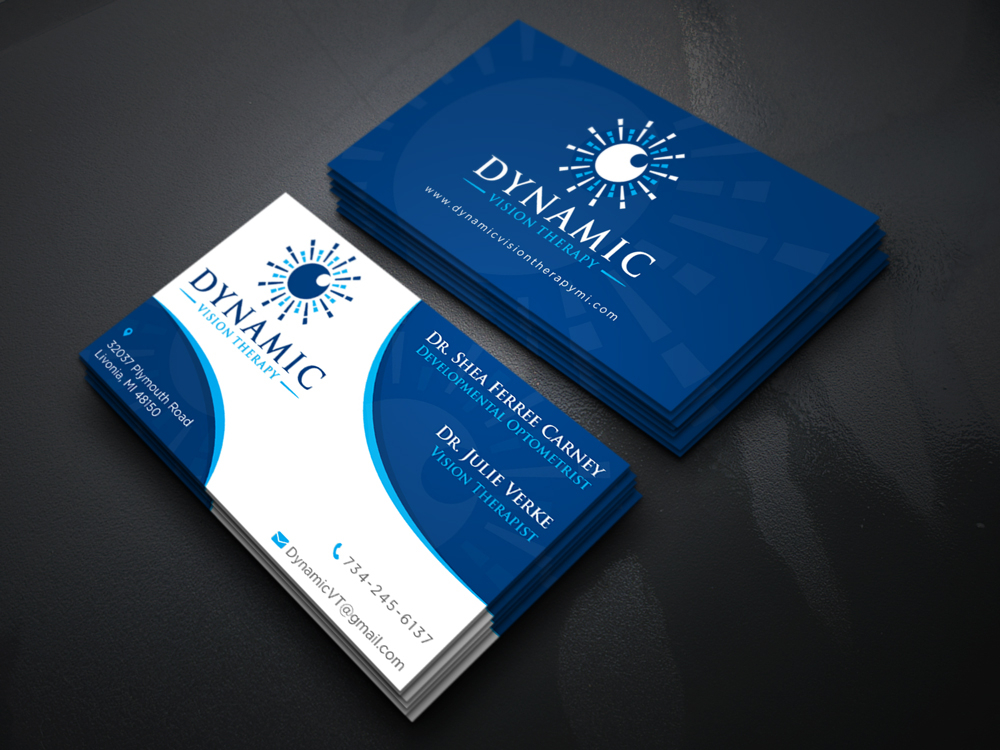 Dynamic Vision Therapy logo design by aRBy