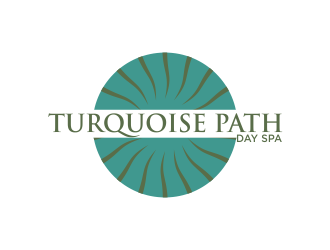 Turquoise Path day spa logo design by Dhieko