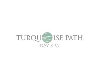 Turquoise Path day spa logo design by Dhieko