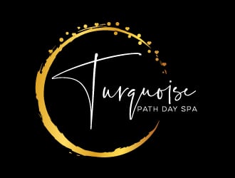 Turquoise Path day spa logo design by pambudi