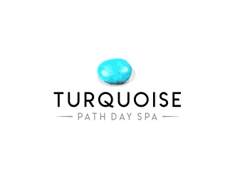 Turquoise Path day spa logo design by AnandArts