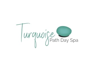 Turquoise Path day spa logo design by AnandArts