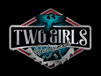 Two Girls Reclaimed logo design by SOLARFLARE