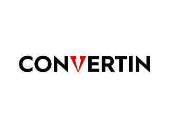 Convertin logo design by excelentlogo