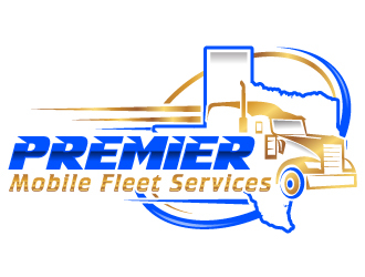 Premier Mobile Fleet Services Logo Design - 48hourslogo.com