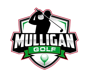 Mulligan Golf logo design by rizuki