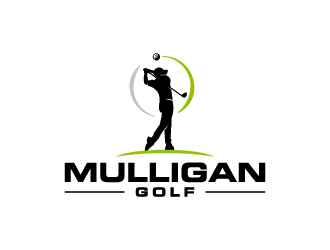 Mulligan Golf logo design by wongndeso