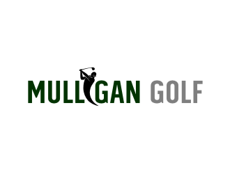 Mulligan Golf logo design by puthreeone