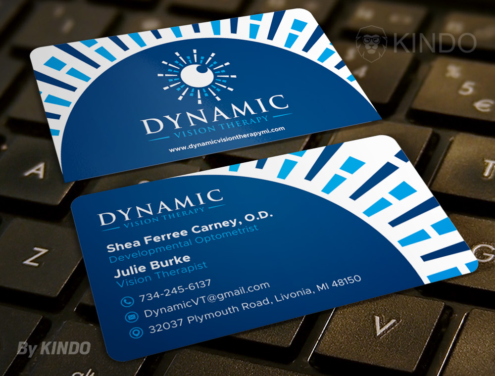 Dynamic Vision Therapy logo design by Kindo