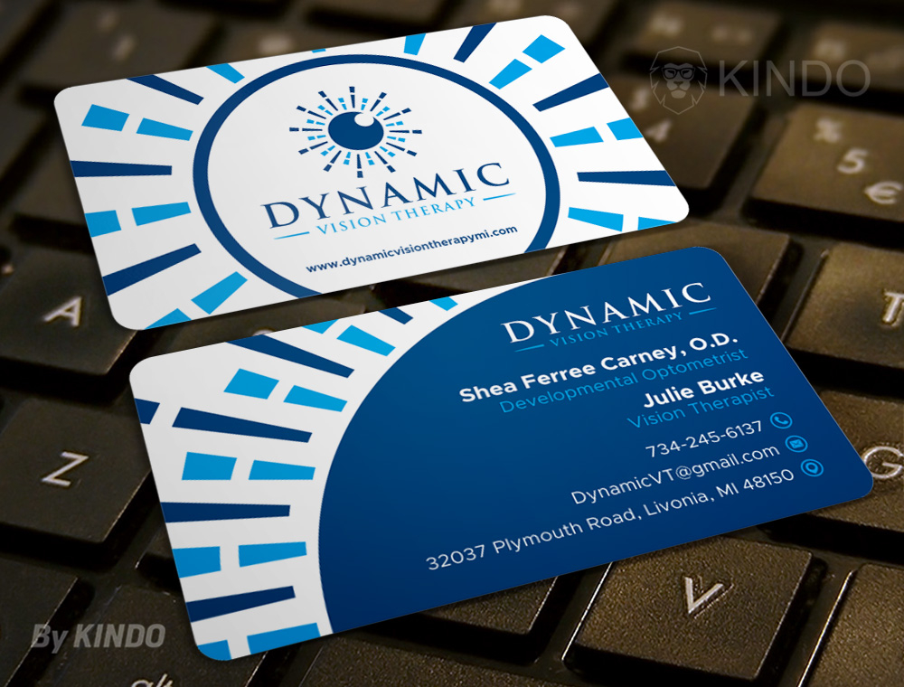 Dynamic Vision Therapy logo design by Kindo