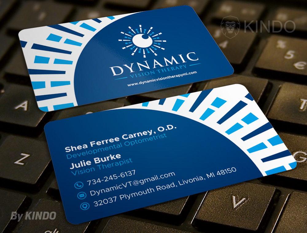 Dynamic Vision Therapy logo design by Kindo