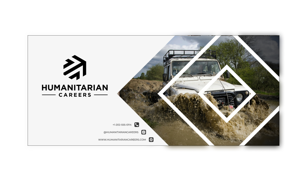 Humanitarian Careers logo design by Harshal