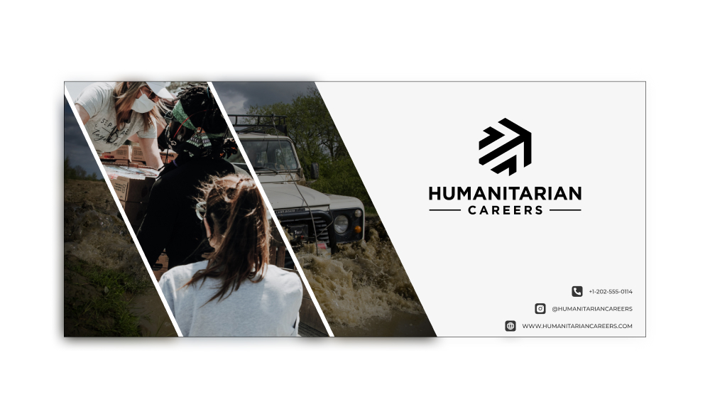 Humanitarian Careers logo design by Harshal