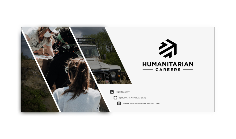 Humanitarian Careers logo design by Harshal