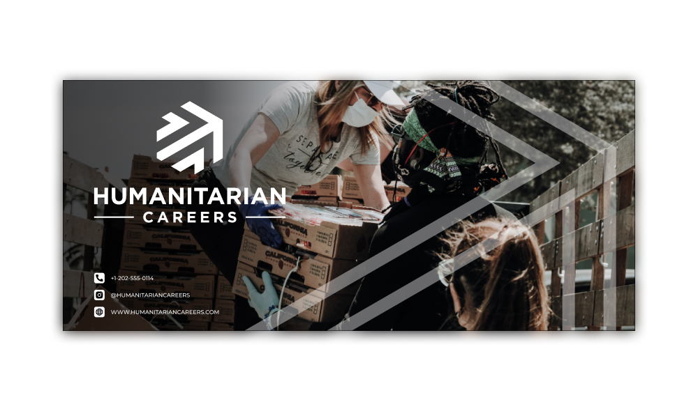 Humanitarian Careers logo design by Harshal