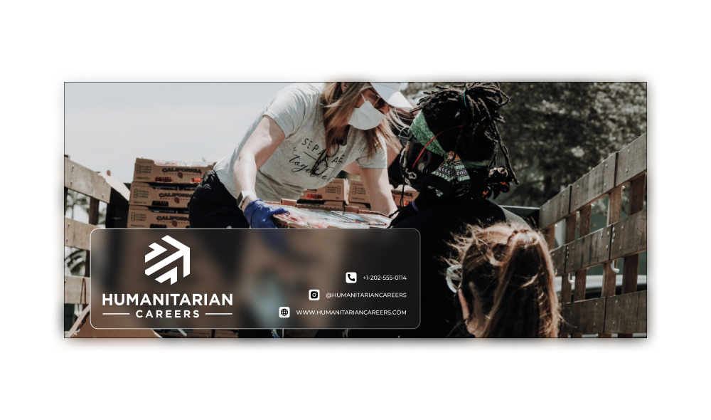 Humanitarian Careers logo design by Harshal