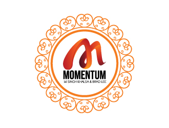 The Momentum logo design by yondi