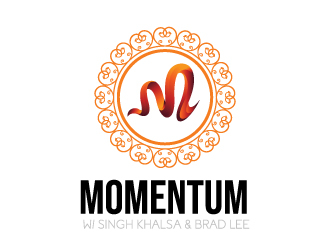 The Momentum logo design by yondi