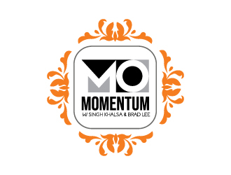 The Momentum logo design by yondi