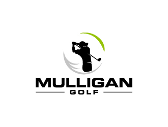 Mulligan Golf logo design by wongndeso