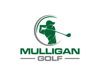 Mulligan Golf logo design by Humhum