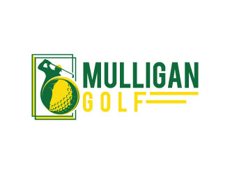 Mulligan Golf logo design by Webphixo