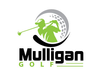 Mulligan Golf logo design by Webphixo