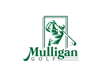 Mulligan Golf logo design by Webphixo