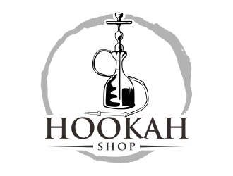 Hookah Shop logo design by qqdesigns