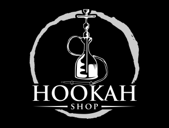 Hookah Shop logo design by qqdesigns