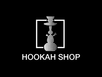 Hookah Shop logo design by NadeIlakes