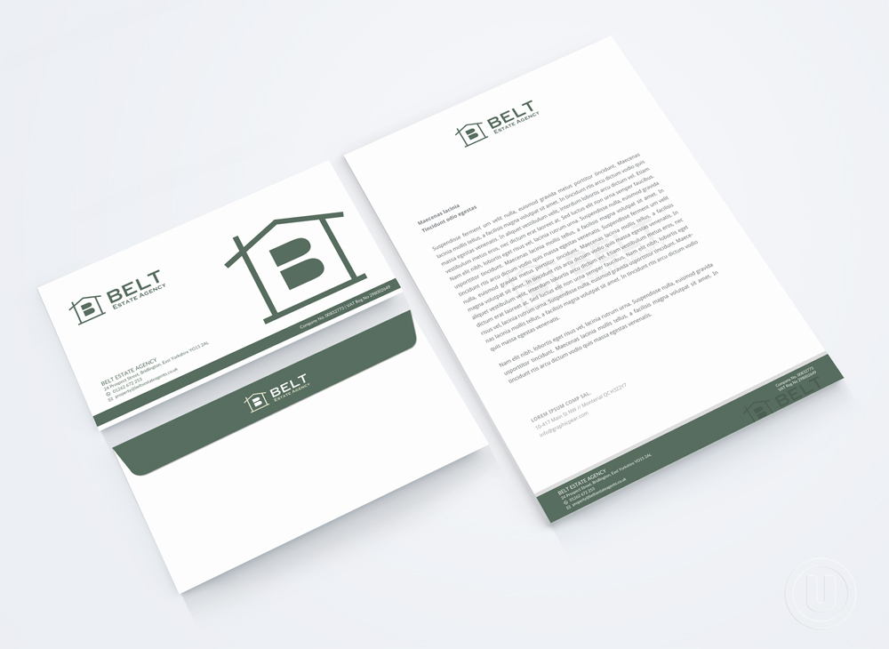 Belt Estate Agency logo design by Ulid