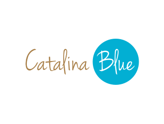 Catalina Blue logo design by puthreeone