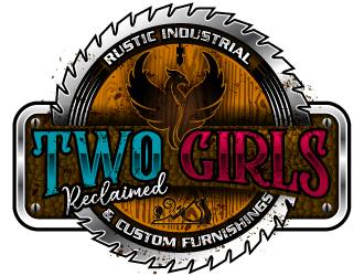 Two Girls Reclaimed logo design by Suvendu