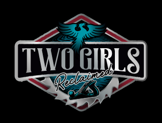 Two Girls Reclaimed logo design by SOLARFLARE