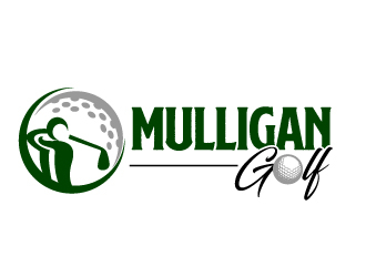 Mulligan Golf logo design by jaize