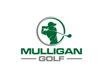 Mulligan Golf logo design by Humhum