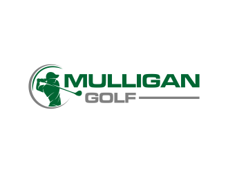 Mulligan Golf logo design by Humhum