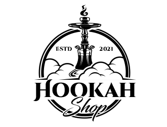 Hookah Shop logo design by jm77788