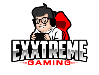 Exxtreme Gaming  logo design by ElonStark