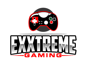 Exxtreme Gaming  logo design by ElonStark