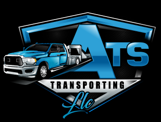 ATS TRANSPORTING LLC  logo design by dorijo