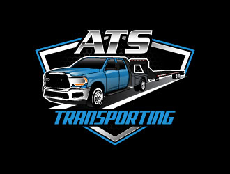 ATS TRANSPORTING LLC  logo design by daywalker