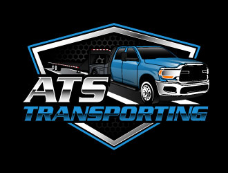 ATS TRANSPORTING LLC  logo design by daywalker