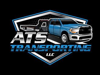 ATS TRANSPORTING LLC  logo design by daywalker