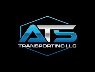 ATS TRANSPORTING LLC  logo design by RIANW