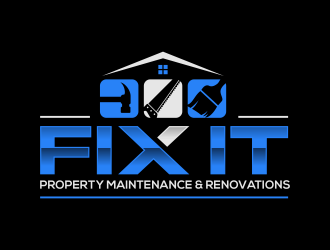 Fix It Property Maintenance & Renovations  logo design by ingepro